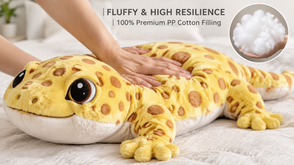 Custom Exotic Pet Photo Pillow - Personalized Double-Sided Shaped Plush Cushion for Reptile, Lizard, Gecko & Snake Lovers